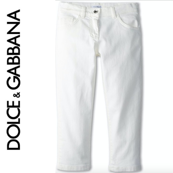 Dolce & Gabbana Other - 🆕Dolce & Gabbana 5-Pocket Cropped Pants Big Kids